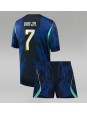 Otroški Nogometna dresi replika Brazilija Vinicius Junior #7 Gostujoči SP 2026 Kratek rokav (+ hlače) Otroški Nogometna dresi replika Brazilija Vinicius Junior #7 Gostujoči SP 2026 Kratek rokav (+ hlače)